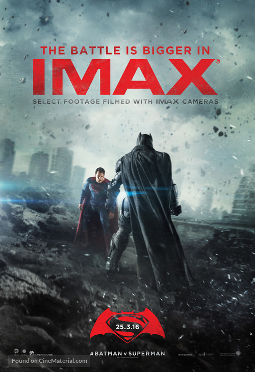 Batman v Superman: Dawn of Justice - British Movie Poster