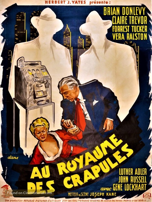Hoodlum Empire - French Movie Poster