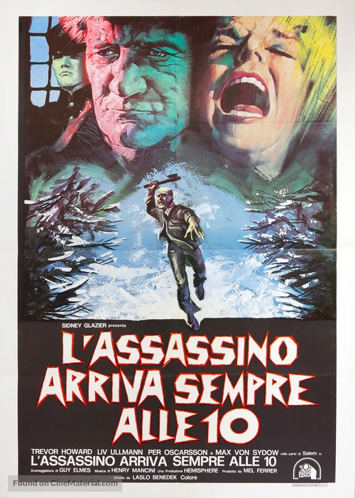 The Night Visitor - Italian Movie Poster