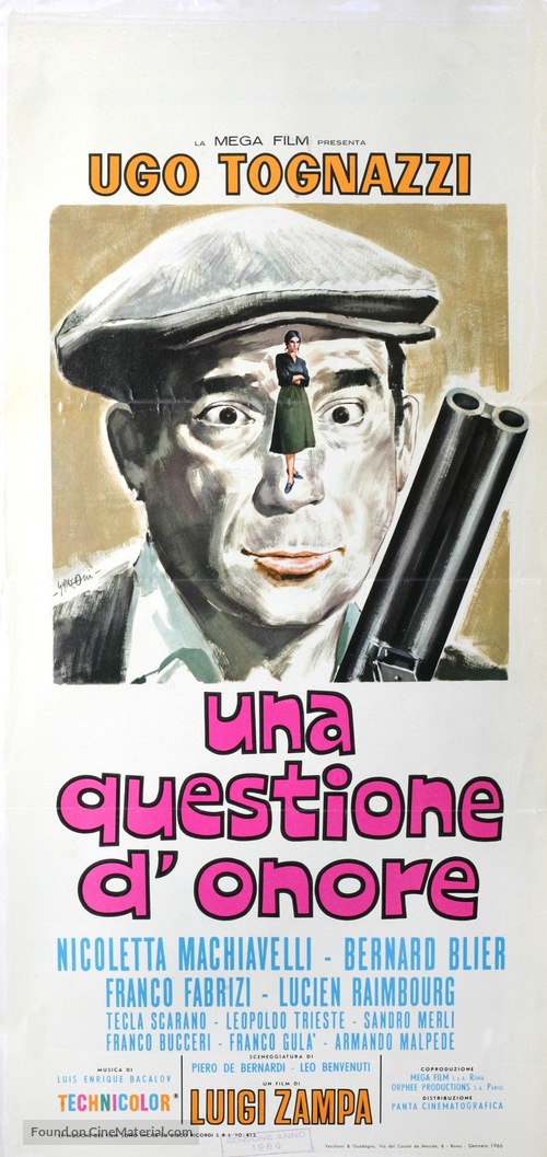 Una questione d&#039;onore - Italian Movie Poster