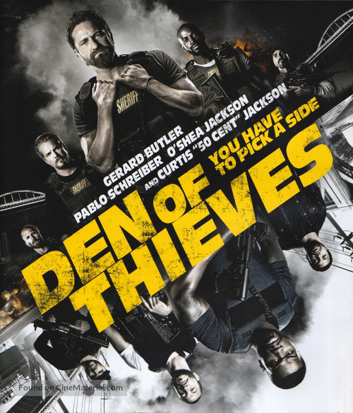 Den of Thieves - Dutch Blu-Ray movie cover
