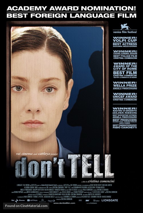 Don&#039;t Tell - Movie Poster