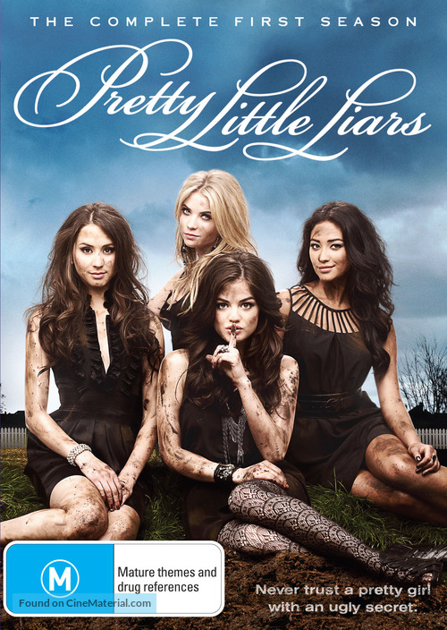 &quot;Pretty Little Liars&quot; - Australian DVD movie cover