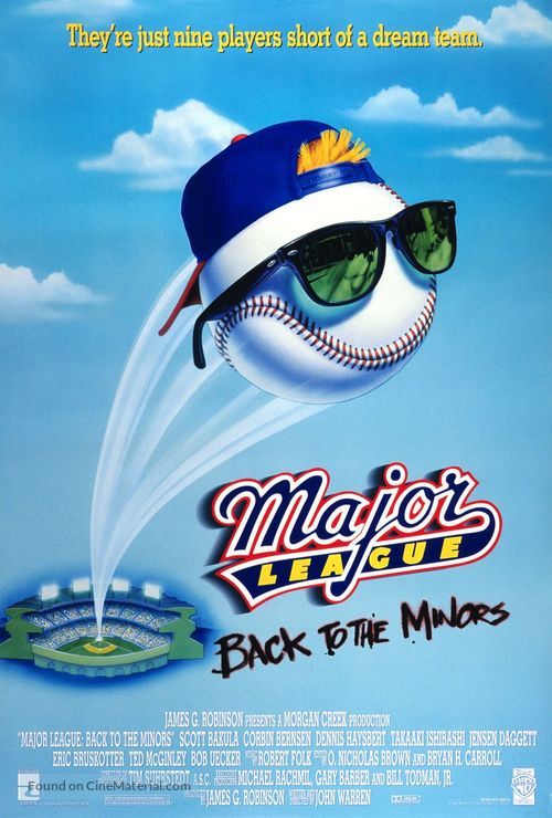 Major League: Back to the Minors - Movie Poster