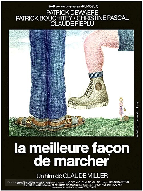Meilleure fa&ccedil;on de marcher, La - French Movie Poster