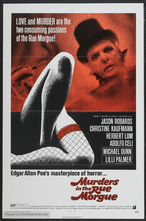 Murders in the Rue Morgue - Movie Poster