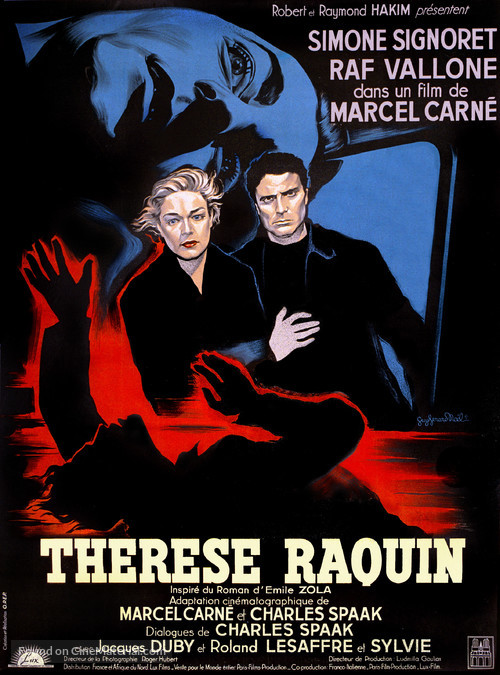 Th&egrave;r&eacute;se Raquin - French Movie Poster