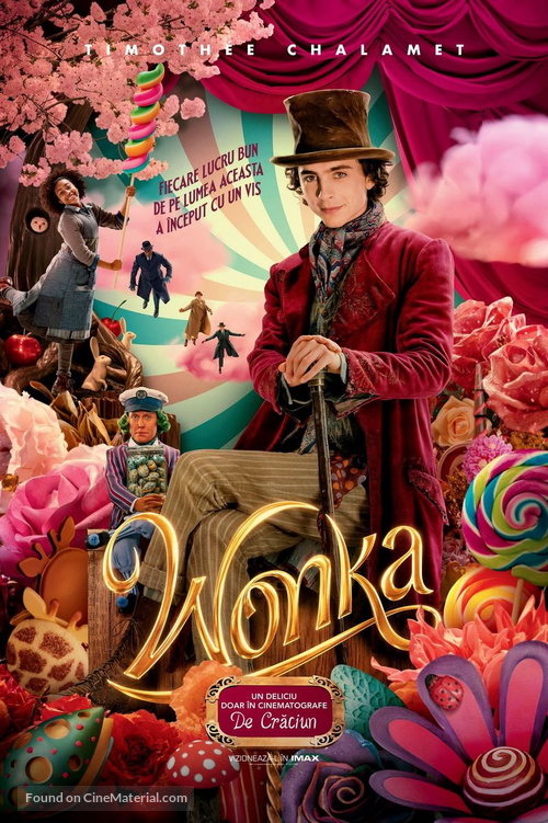 Wonka - Romanian Movie Poster