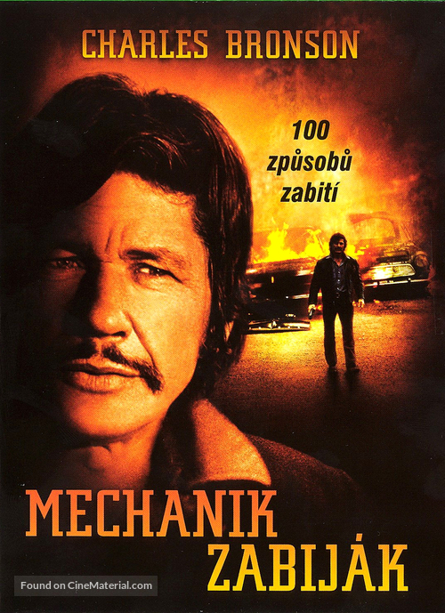 The Mechanic - Czech DVD movie cover