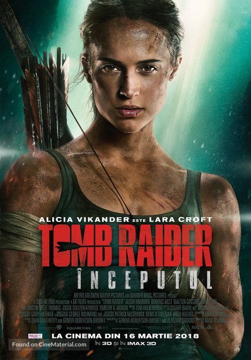 Tomb Raider - Romanian Movie Poster