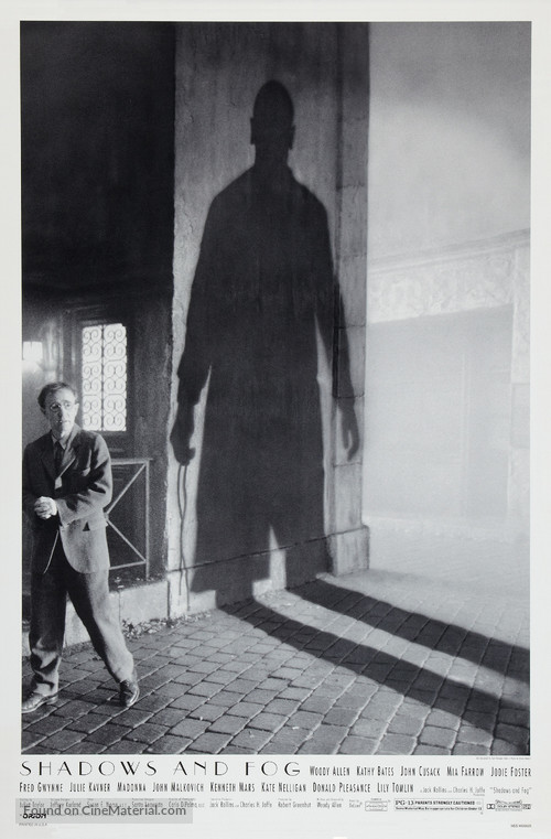 Shadows and Fog - Theatrical movie poster