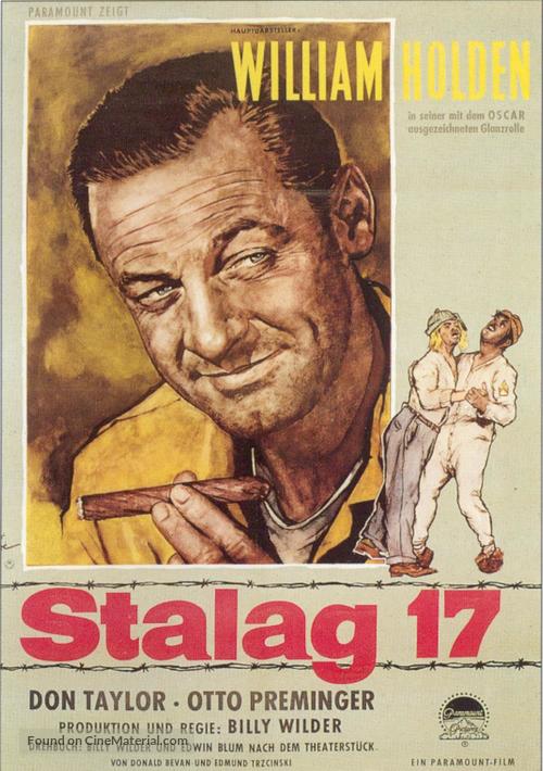 Stalag 17 - German Movie Poster