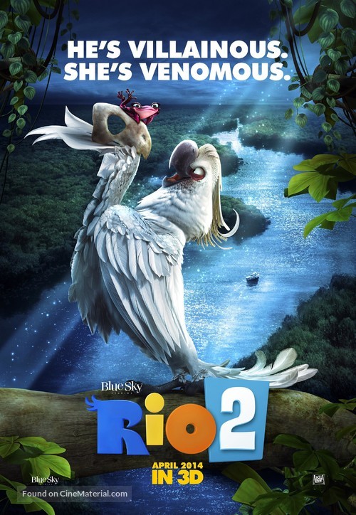 Rio 2 - British Movie Poster