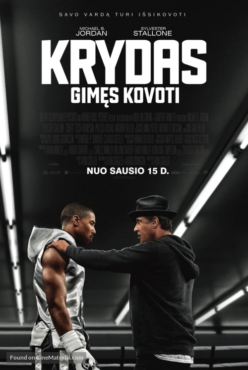 Creed - Lithuanian Movie Poster