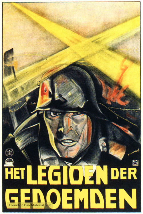 The Legion of the Condemned - Dutch Movie Poster