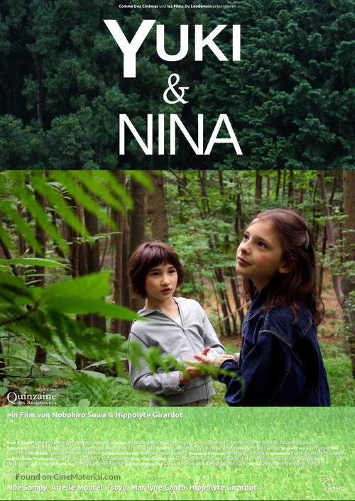 Yuki &amp; Nina - German Movie Poster
