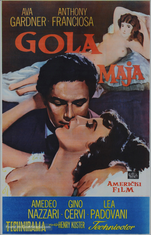 The Naked Maja - Yugoslav Movie Poster