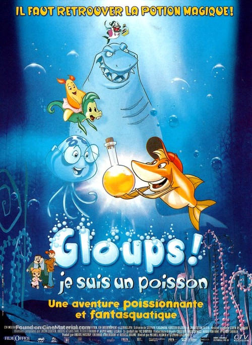 Hj&aelig;lp, jeg er en fisk - French Movie Poster