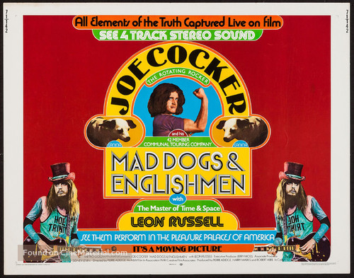 Mad Dogs &amp; Englishmen - Movie Poster