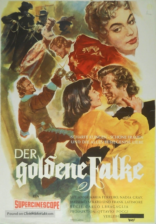 Il falco d&#039;oro - German Movie Poster