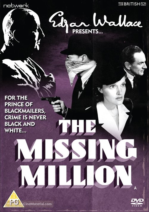 The Missing Million - British DVD movie cover