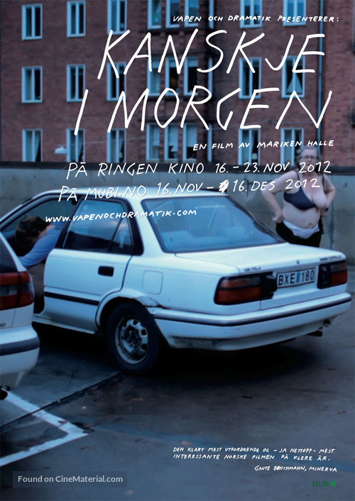Kanske i morgon - Norwegian Movie Poster