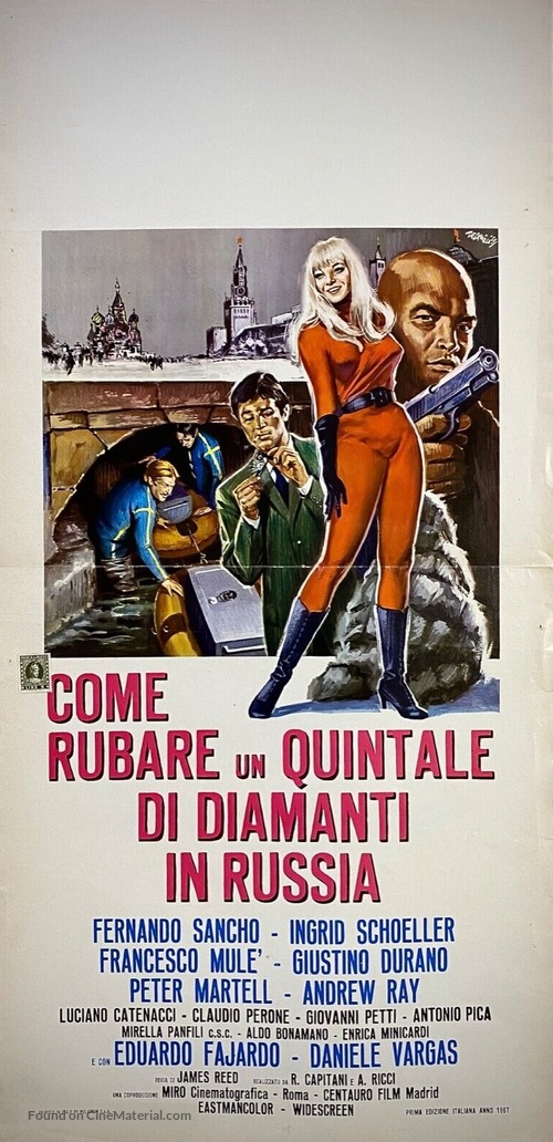 Come rubare un quintale di diamanti in Russia - Italian Movie Poster
