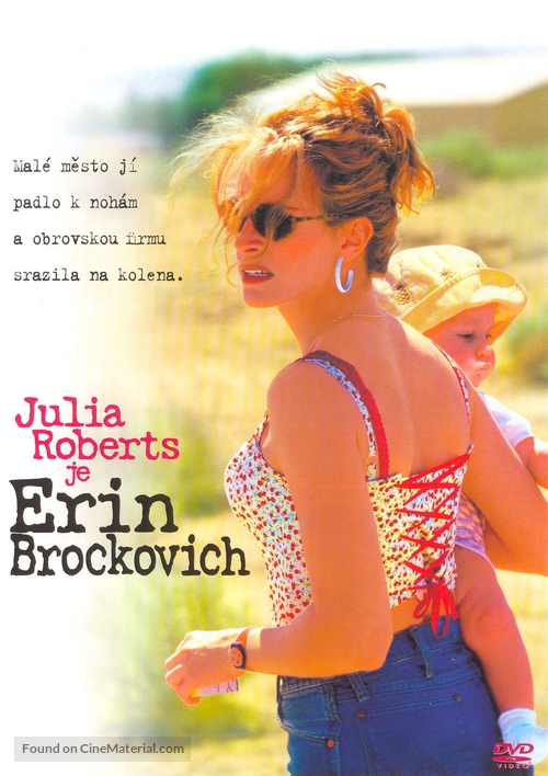 Erin Brockovich - Czech DVD movie cover
