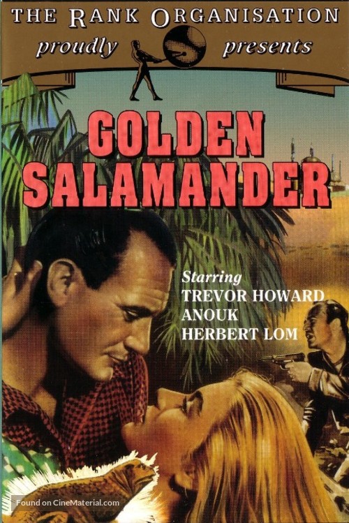 Golden Salamander - British Movie Cover