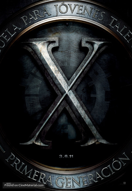 X-Men: First Class - Spanish Movie Poster