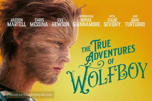 The True Adventures of Wolfboy - poster