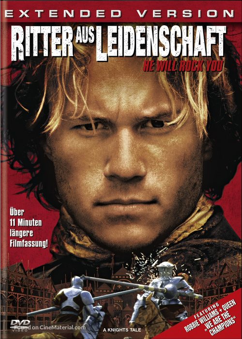 A Knight&#039;s Tale - German Movie Cover