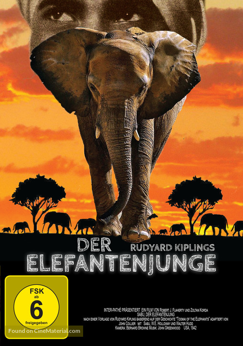 Elephant Boy - German Movie Cover