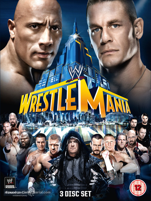 WWE WrestleMania XXIX - British Movie Cover