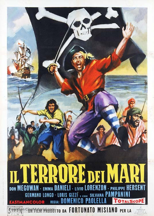 Terrore dei mari, Il - Italian Movie Poster