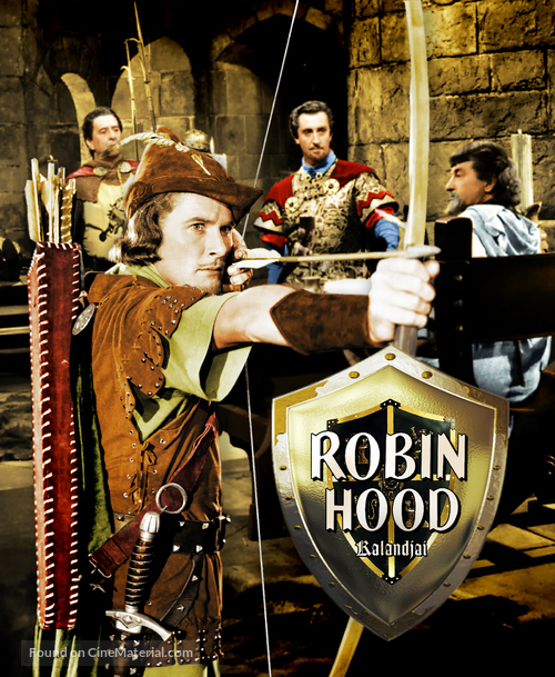 The Adventures of Robin Hood - Hungarian Movie Poster