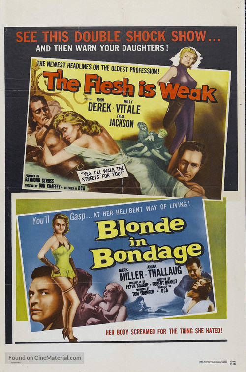 The Flesh Is Weak - Combo movie poster