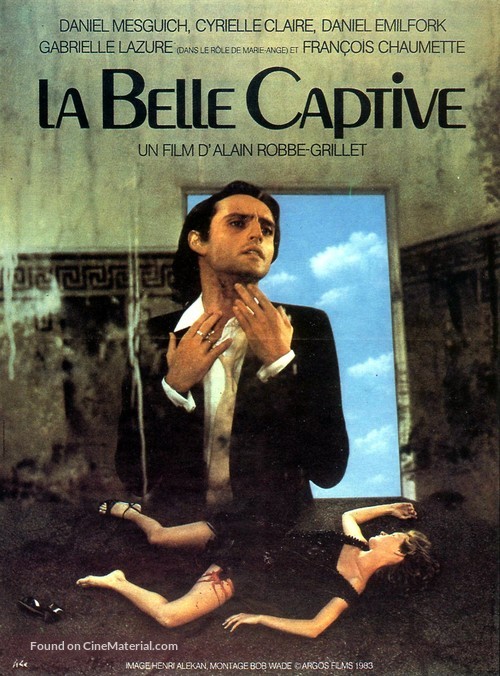 La belle captive - French Movie Poster