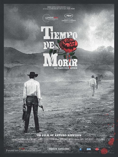 Tiempo de morir - French Re-release movie poster