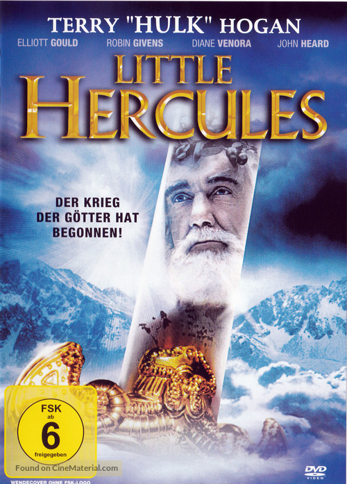 Little Hercules in 3-D - German DVD movie cover