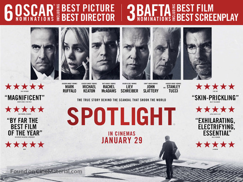 Spotlight - British Movie Poster