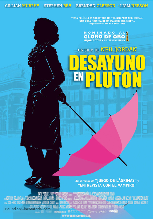 Breakfast on Pluto - Spanish Movie Poster