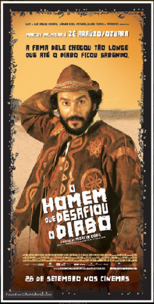 Homem Que Desafiou o Diabo, O - Brazilian poster