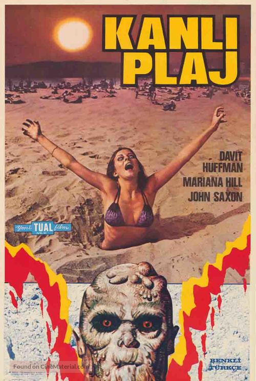 Blood Beach - Turkish Movie Poster