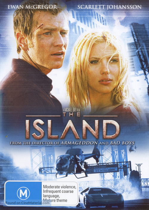 The Island - Australian DVD movie cover