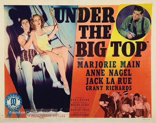 Under the Big Top - Movie Poster