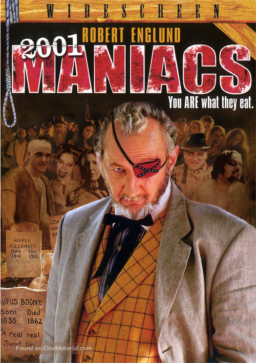 2001 Maniacs - DVD movie cover