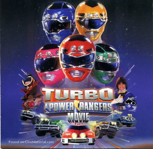 Turbo: A Power Rangers Movie - Blu-Ray movie cover