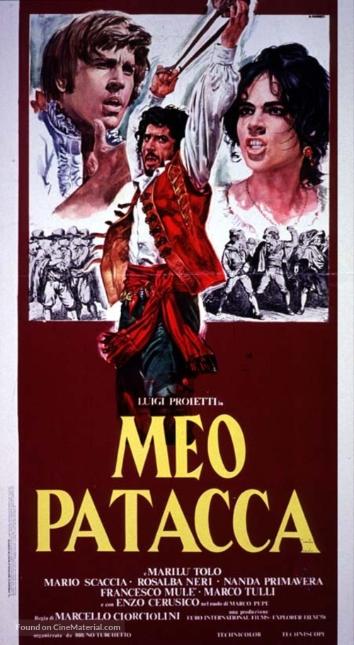 Meo Patacca - Italian Movie Poster