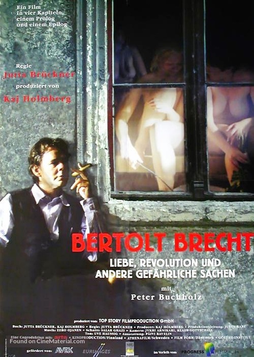 Bertolt Brecht - Liebe, Revolution und andere gef&auml;hrliche Sachen - German Movie Poster